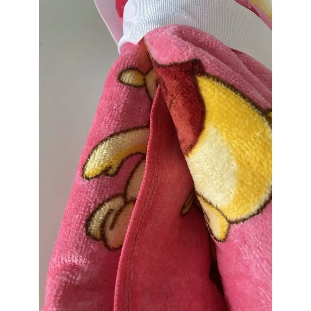 2 Pack Disney Winnie The Pooh Valentines Hugging Heart Bath Hand Towels 16 X 26”